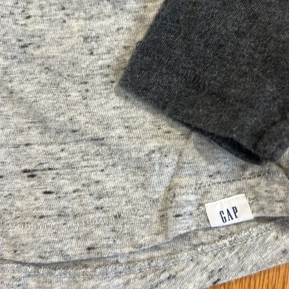 Lot of 2 Gap Long Sleeve Tees. Henley & Stripes - Picture 4 of 14